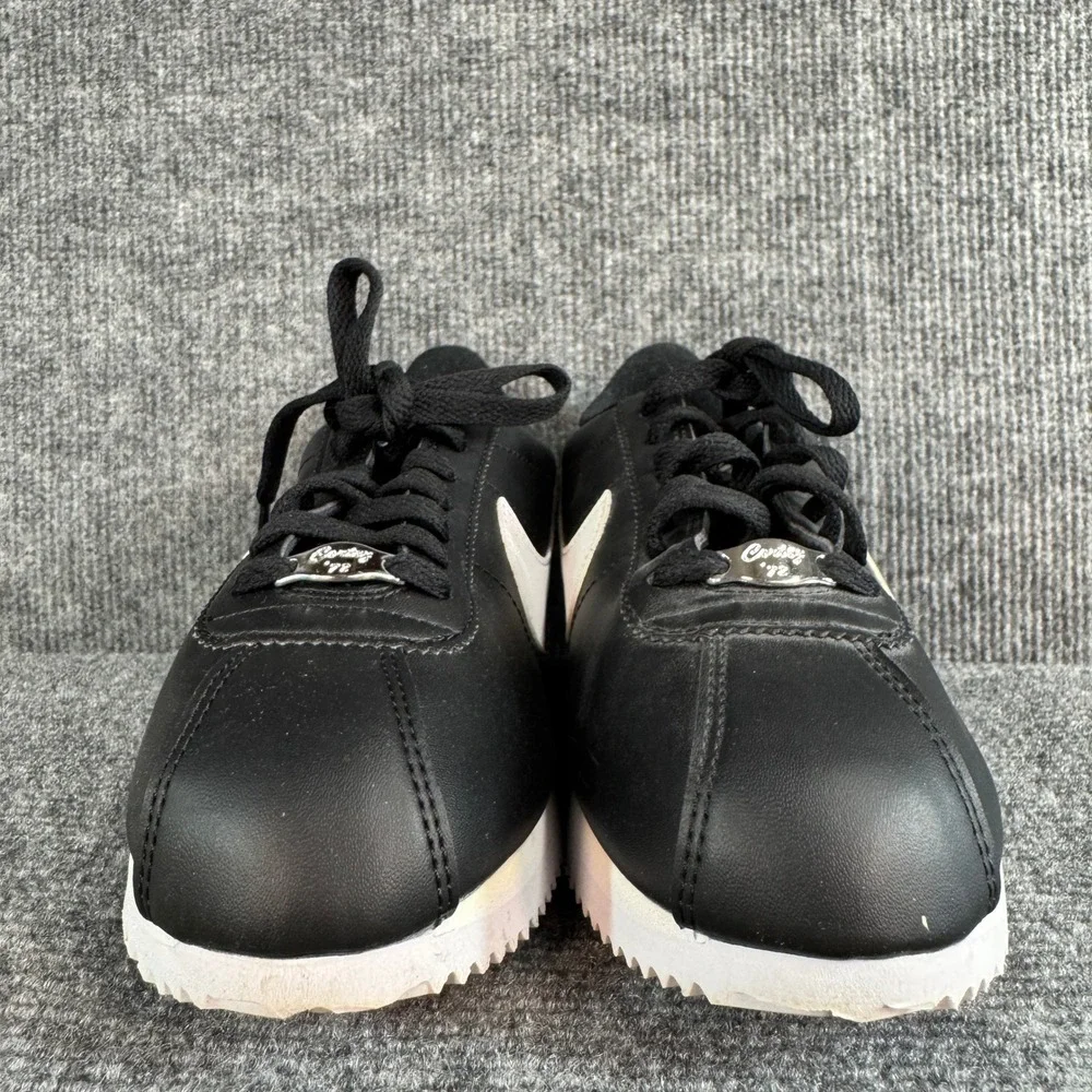 Nike Cortez 72 Leather Sneakers Black White Low Top Trainers 807472-011 Sz 6.5